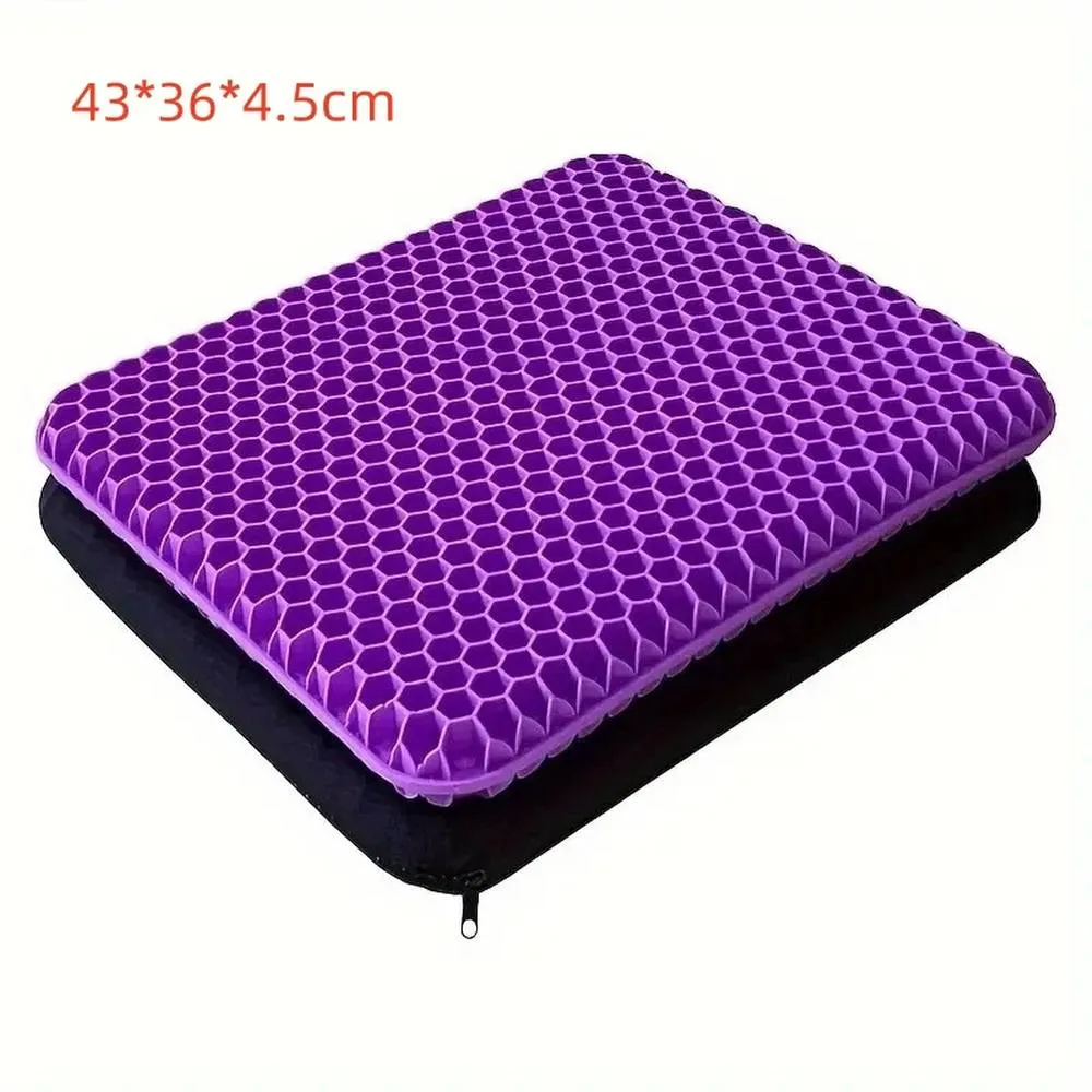 Kelvenix Gel Seat Cushion Purple(43*36*4.5cm) in Purple