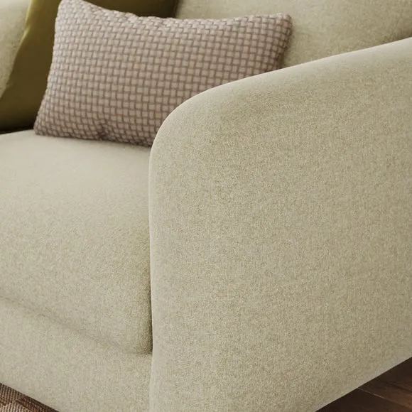 Luca Soft Chenille Snuggle Chair 5