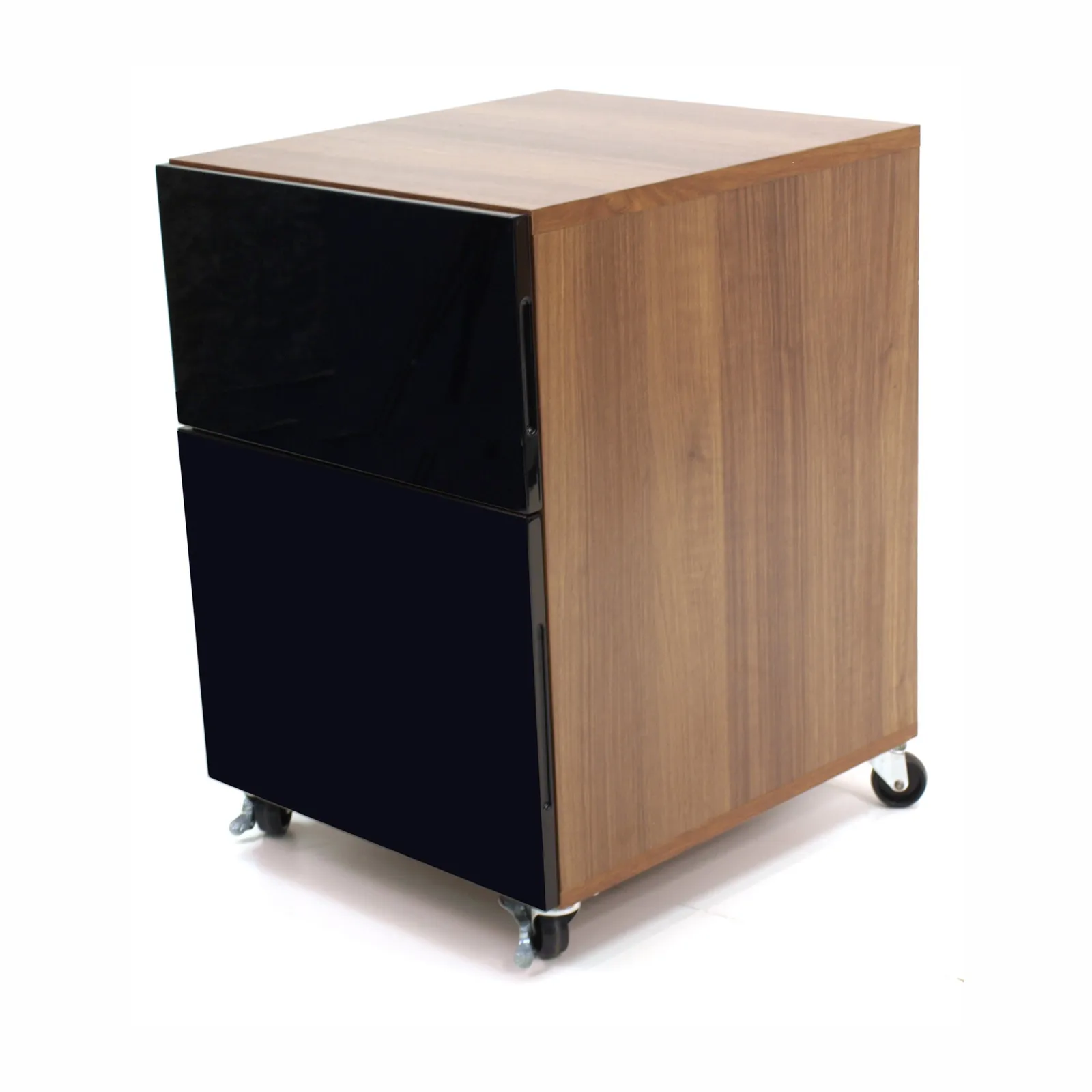 Juo Filing Cabinet Black and Brown