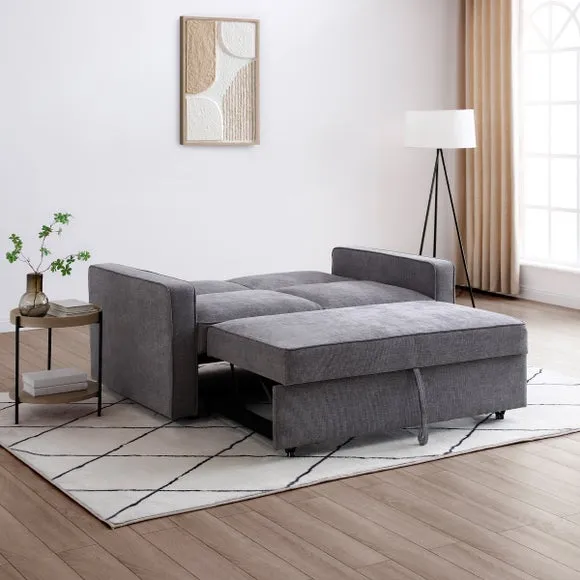 Kayden Fabric Pop Up 2 Seater Double Sofa Bed 4