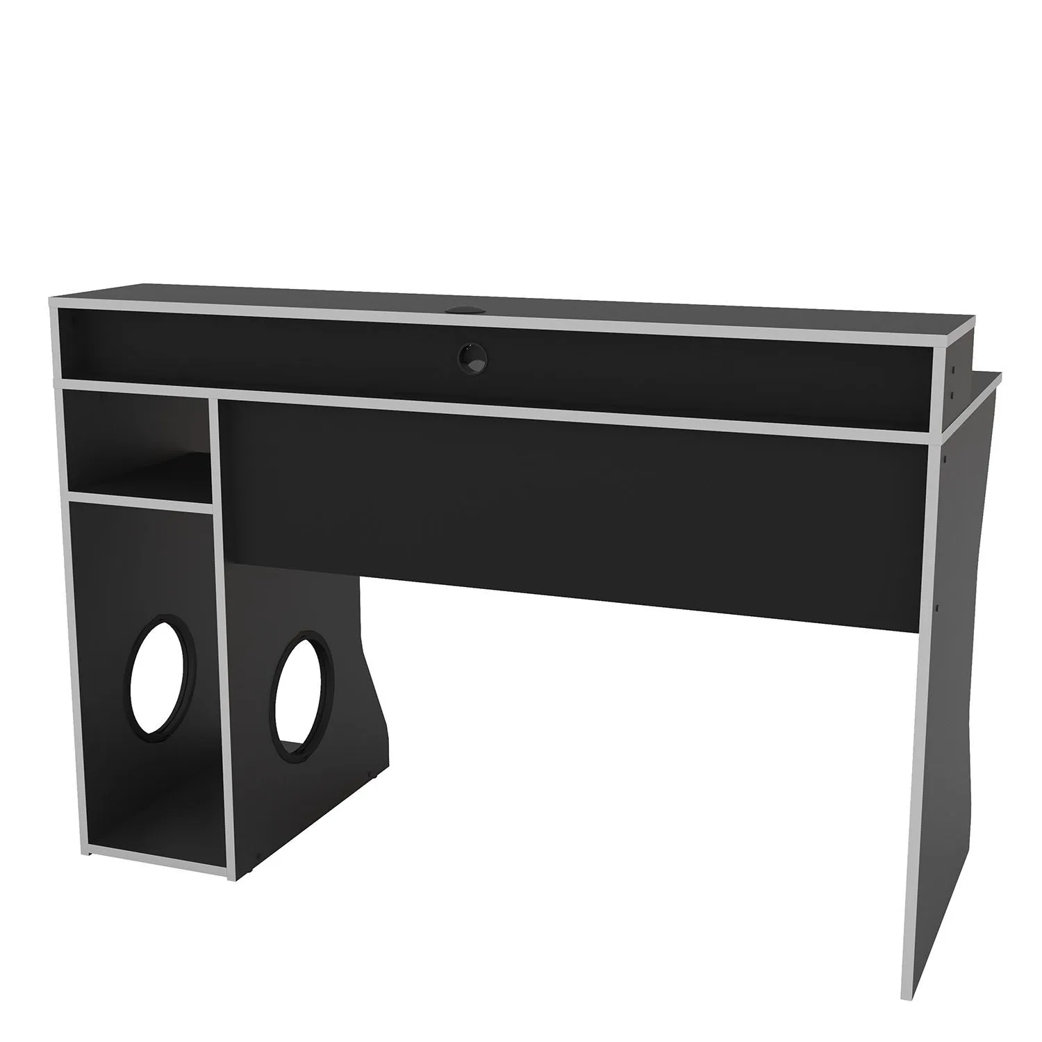 Birlea Enzo Gaming Computer Desk in Silver 5