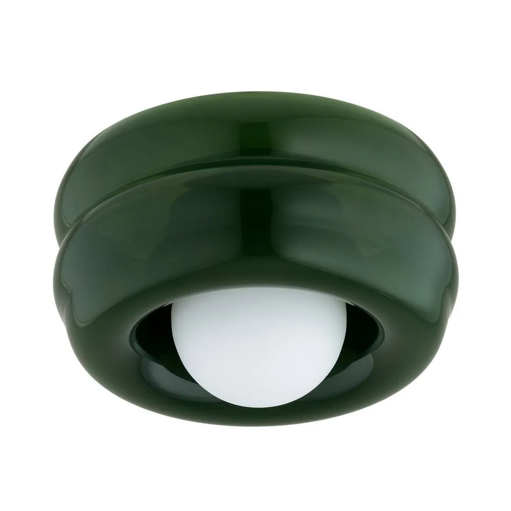 Netlighting Tevo Wall Lamp Bottle Green Opal Matte G9 2