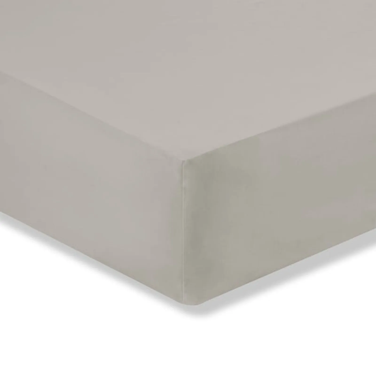 Super Soft Fitted Sheet Silver