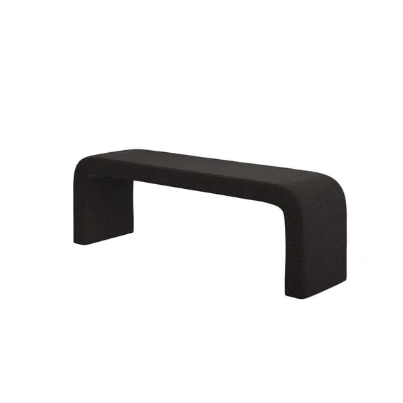 Ren 2 Seater Boucle Dining Bench 3