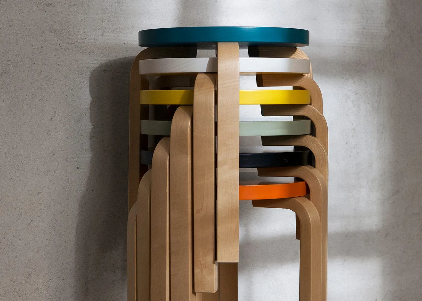 Artek Stool 60 Natural Lacquered Birch 3