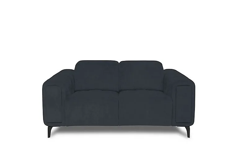 Elphaba Fabric 2 Seater Sofa with Storage Arms - Opulence Charcoal