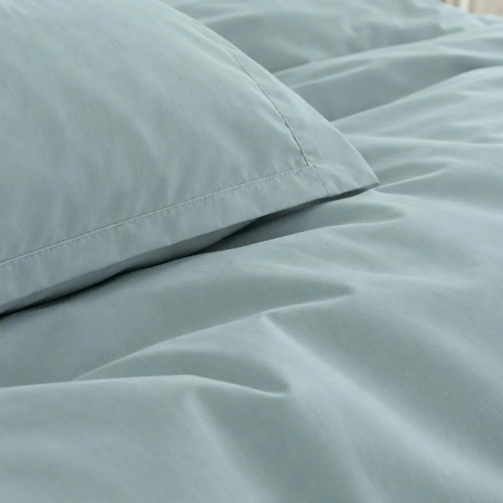 Smart Living Luxury Egyptian Cotton Duvet Cover with Pillowcases in Duck Egg Blue 4