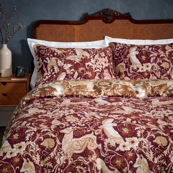 Paoletti Harewood 100% Cotton Duvet Cover & Pillowcase Set 2