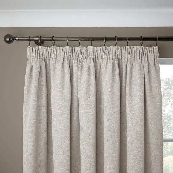Blake Thermal Pencil Pleat Curtains