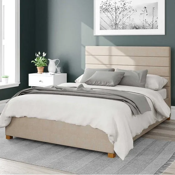 Kelly Malham Weave Ottoman Bed Frame 1