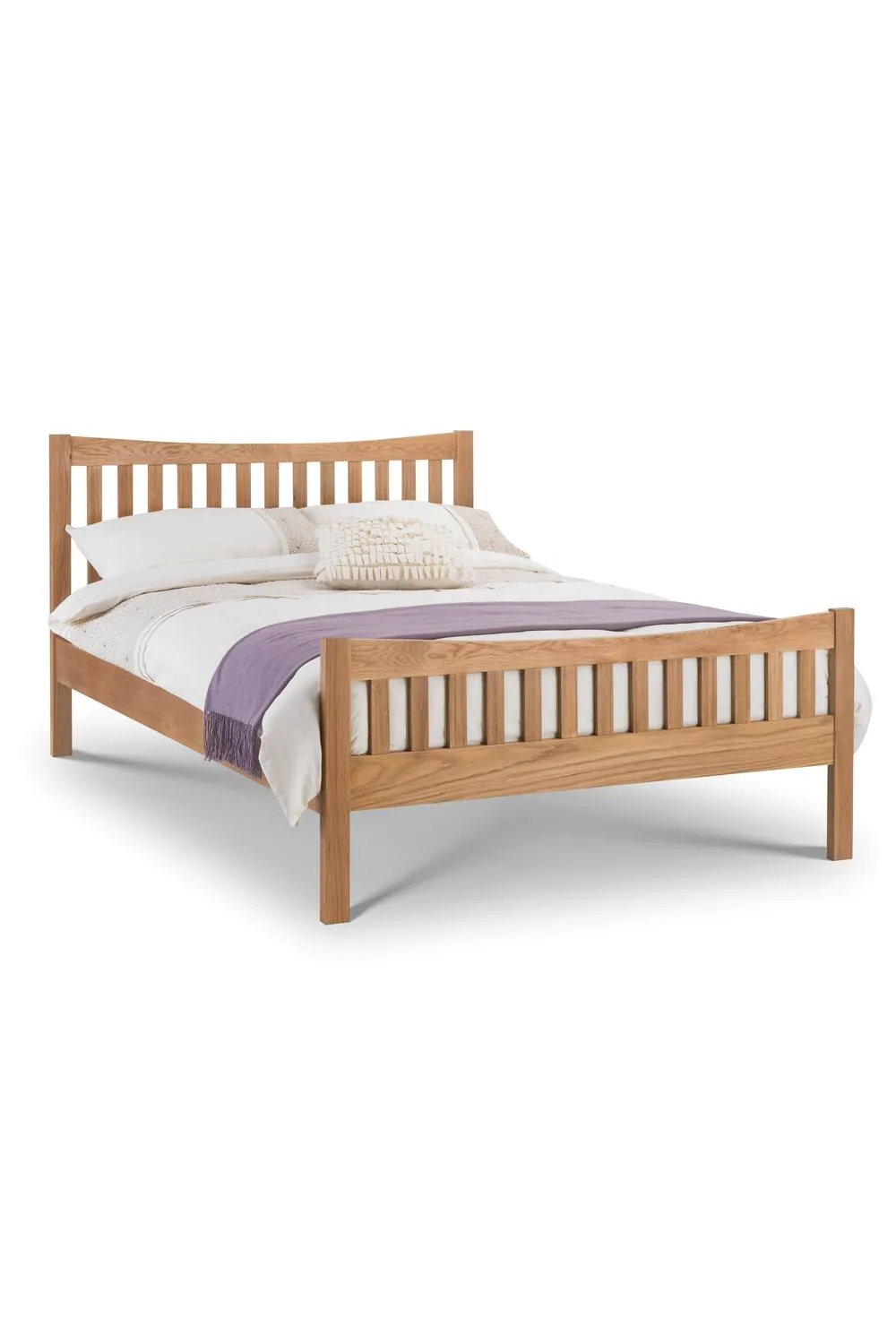 Julian Bowen Bergamo Bed in Natural 2