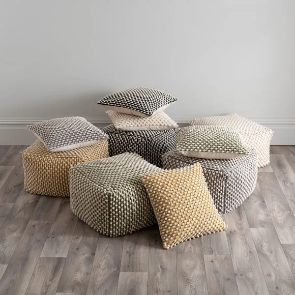 Jersey Bobble Pouffe 6