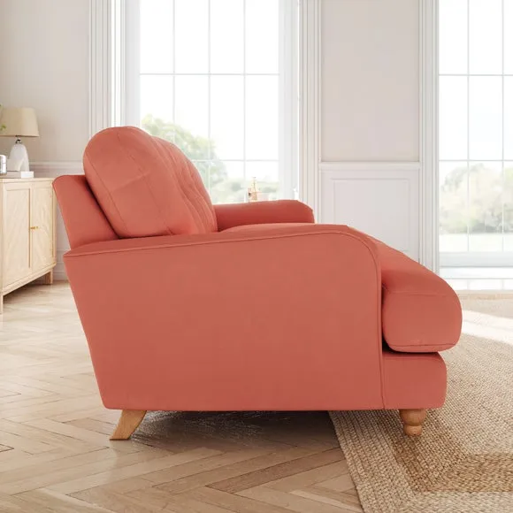 Martha Matte Plush Velvet 2 Seater Sofa 2