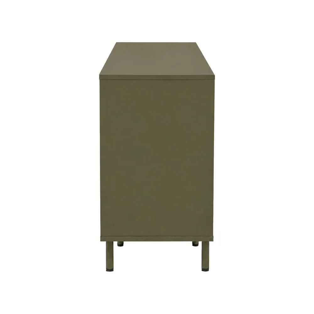 sweeek Chest of 3 drawers wood decor & metal in Khaki 5