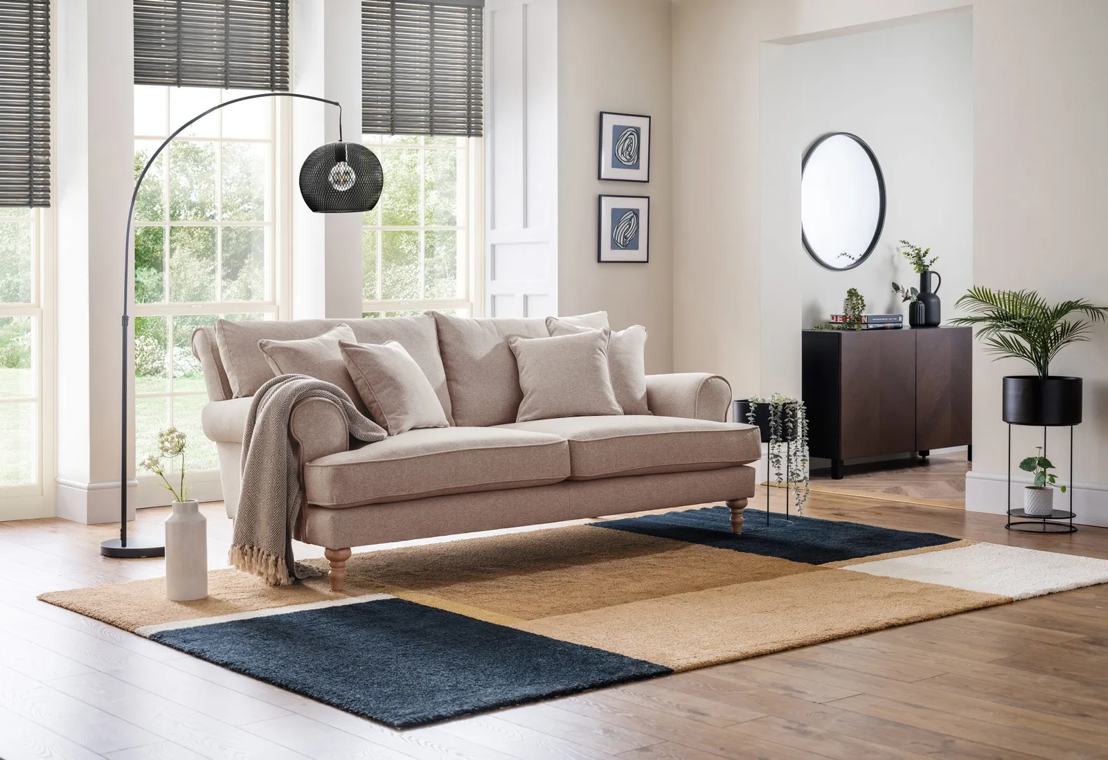 The Great Sofa Company Margot Medium Sofa Faro Beige