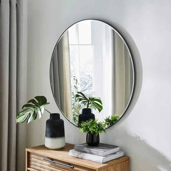 Apartment Round Frame Wall Mirror 1