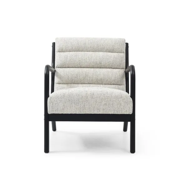 Khali Natural Ribbed Cord Occasional Chair 5