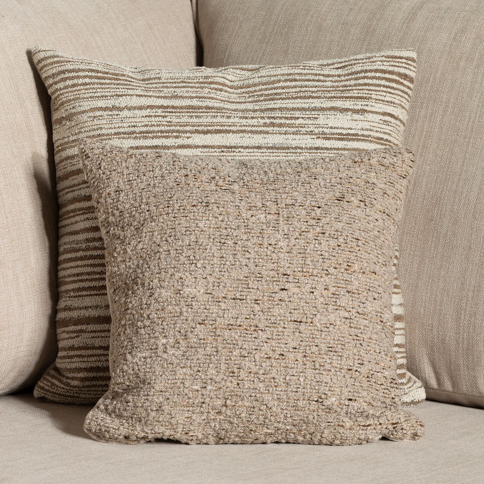 Ocala 3 Corner 1 Lhf Modular Sofa, Neutral | Barker & Stonehouse 5