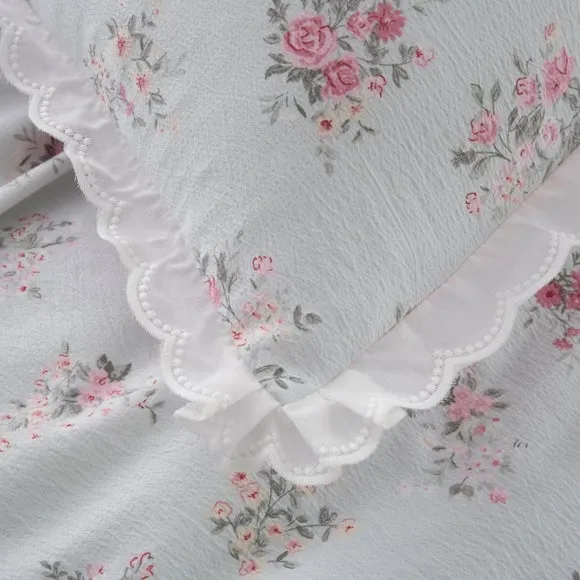 Audrey Ditsy Duvet Cover & Pillowcase Set 4