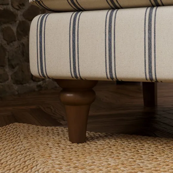 Beatrice II Folkstone Stripe 3 Seater Sofa 5