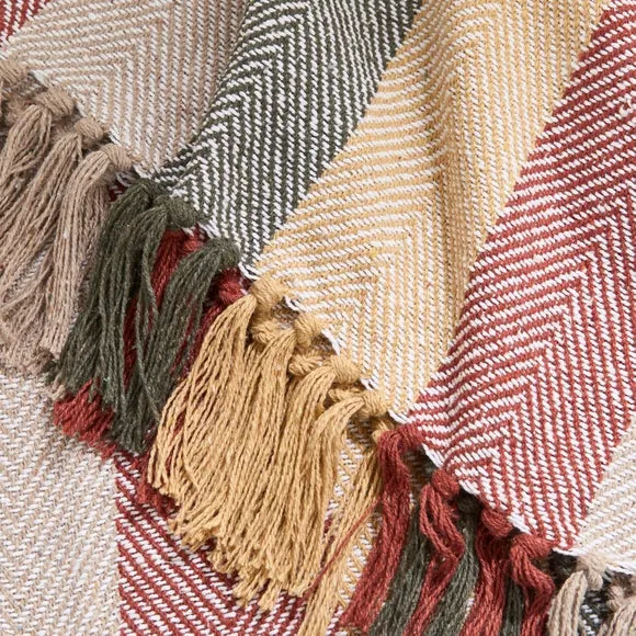 Jenson Herringbone Throw Blanket 2