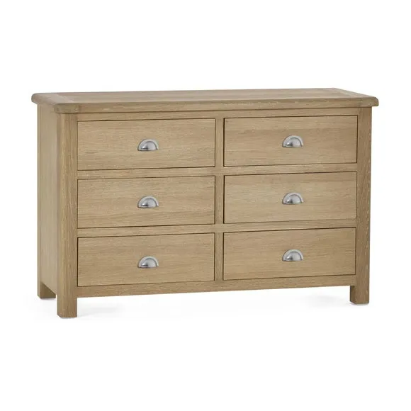 Memphis 6 Drawer Wide Chest 5