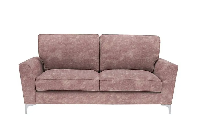 Legend 3 Seater Classic Back Fabric Sofa - Sublime Dusk