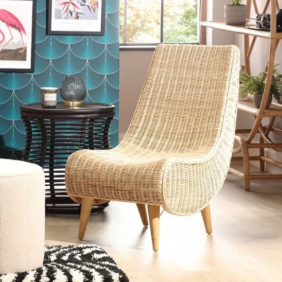 Desser Teardrop Rattan Chair 4