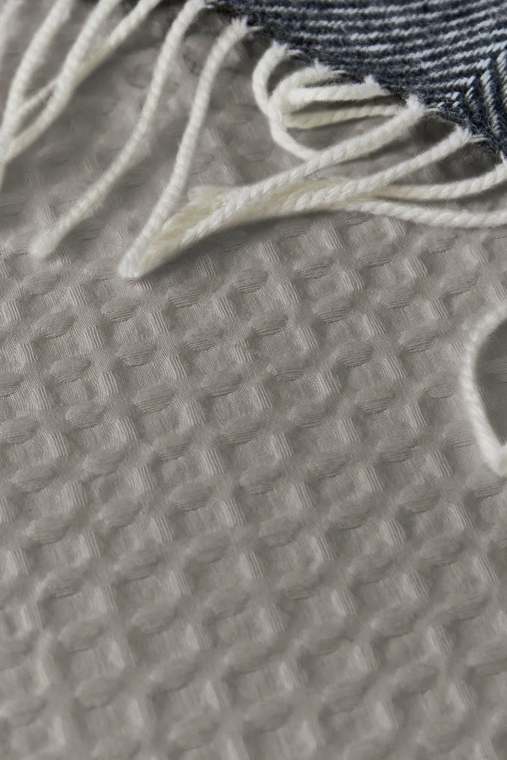 Murmur 'Lida' Cotton Duvet Cover Set in Grey 4