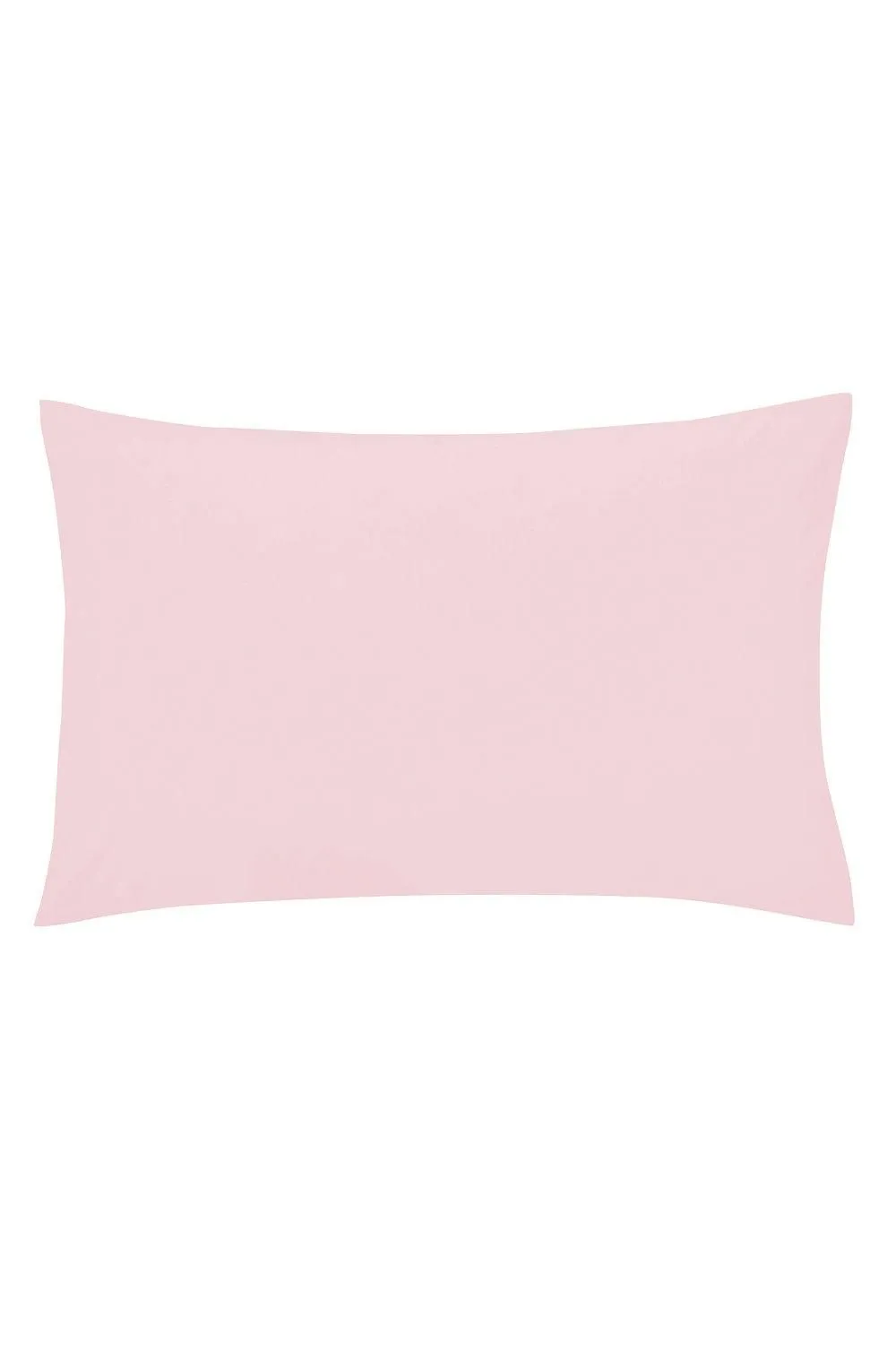 Helena Springfield 'Plain Dye' Polycotton Standard Pillowcase in Light Pink