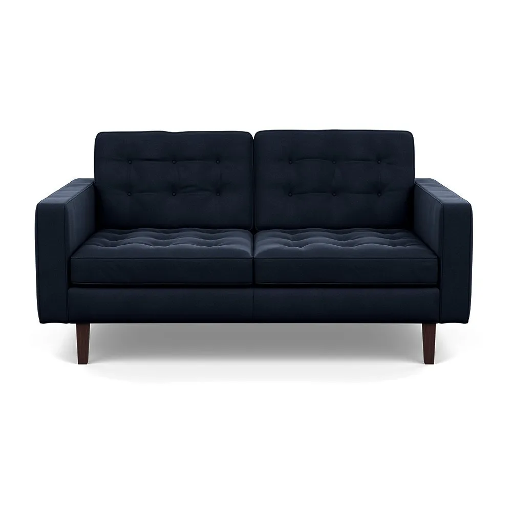 Heal's Hepburn 2 Seater Nobilis Velvet Night Wenge 1