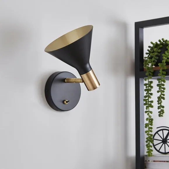 Morgan Industrial Adjustable Wall Light 3