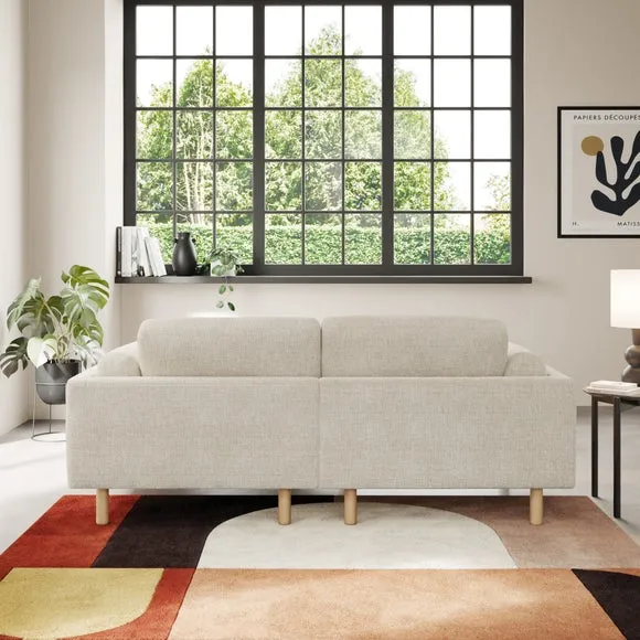 Newton Chunky Tonal Weave Corner Chaise 3