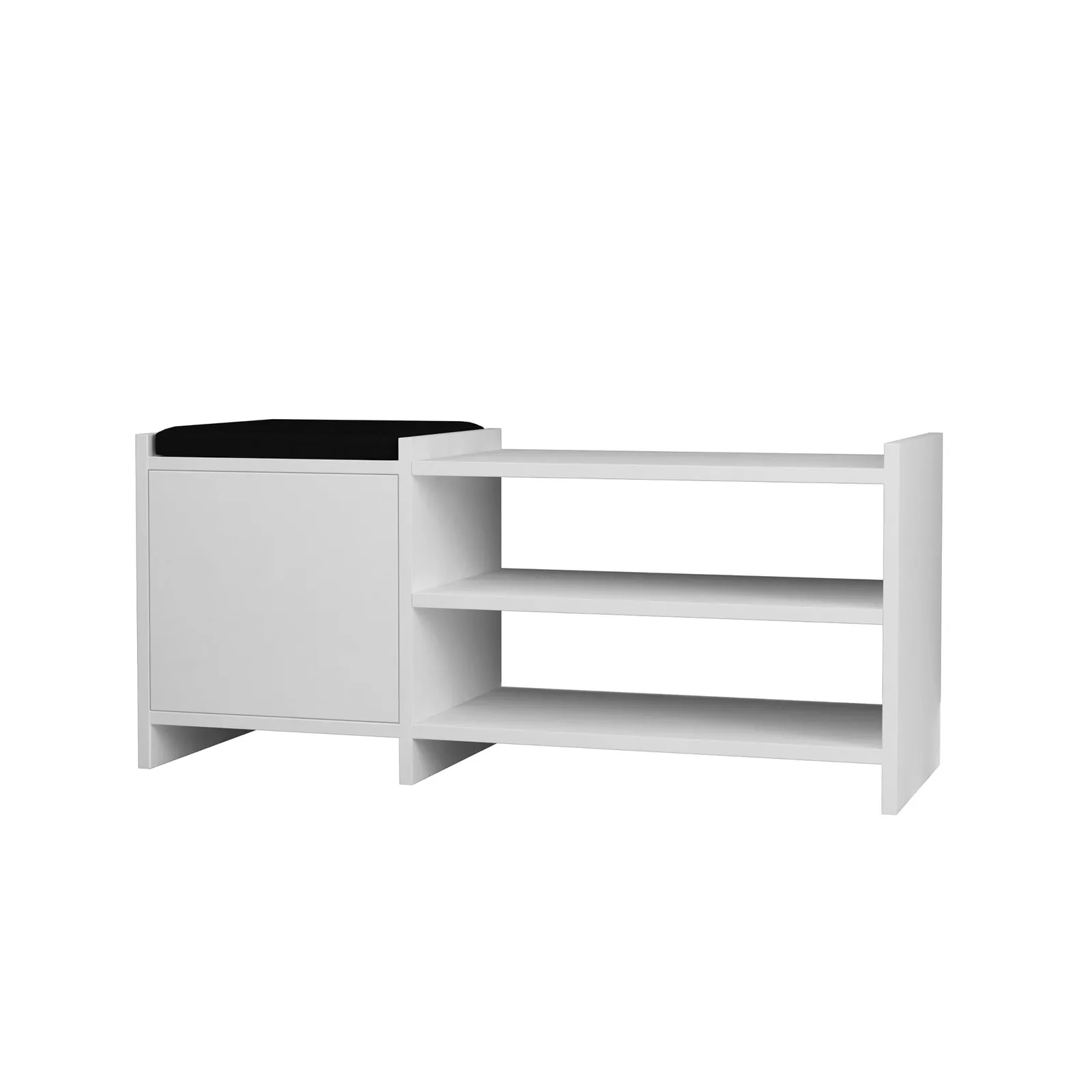 GFW Munslow Hallway Storage Unit in White 2