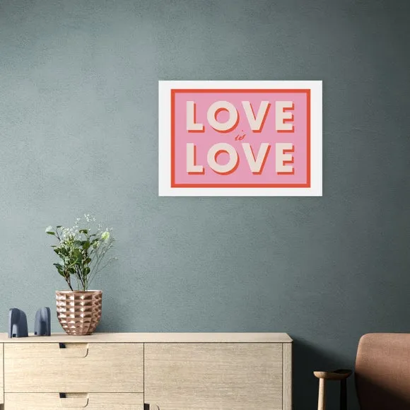 East End Prints Love Is Love Print by Studio Eleni 1