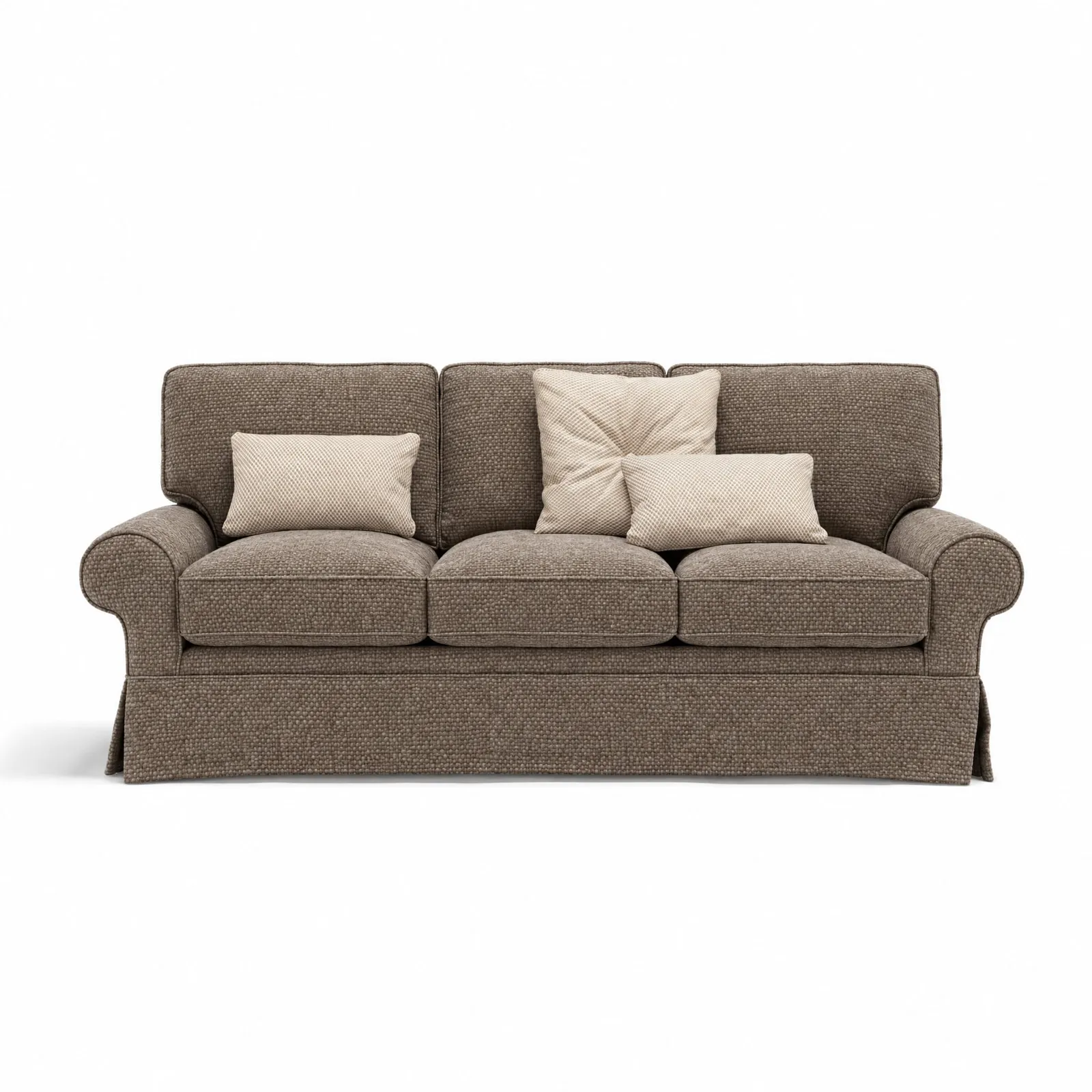 Rosmore Sofa 223X93X94Cm, Brown Fabric | Barker & Stonehouse 6