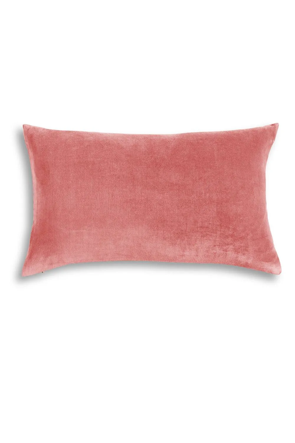 CHRISTY Luxury Filled Velvet 'Jaipur' Rectangle Cushions in Dark Pink 1