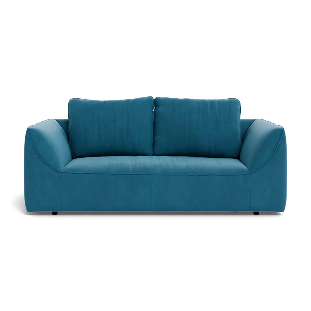 Heal's Morven 2 Seater Sofa Smart Velvet Ocean