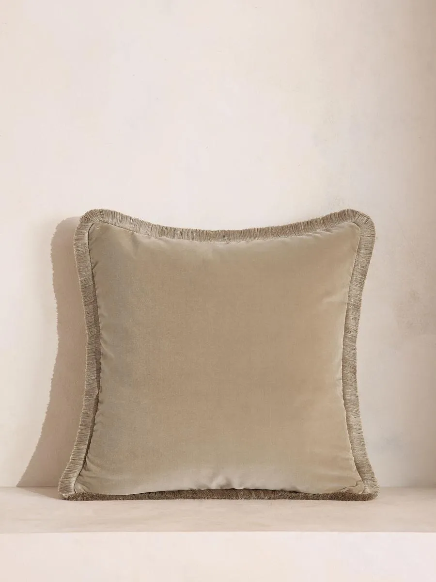 Margeaux Square Cushion, Oyster