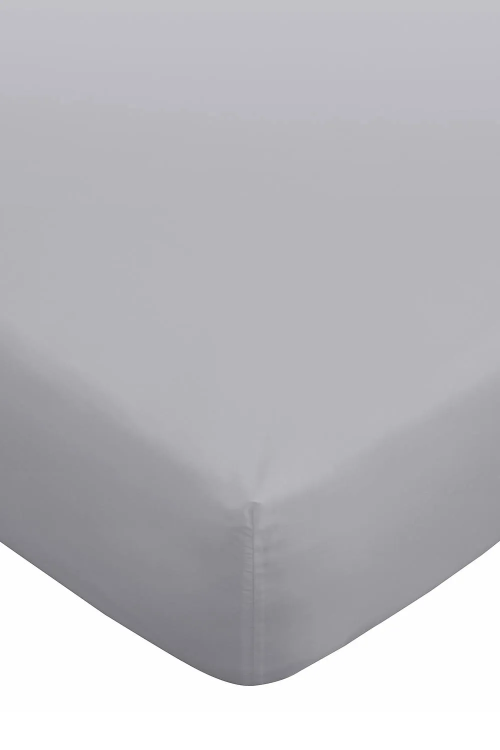 Bianca '180 Thread Count Egyptian Cotton' Fitted Sheet in Silver 3