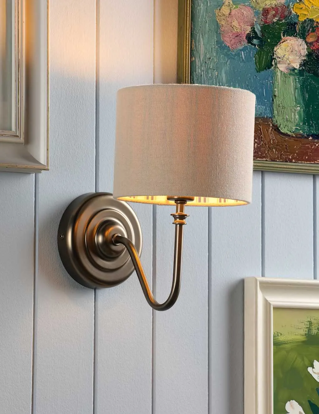 Joules Home Lighting Farley Wall Light Bronze
