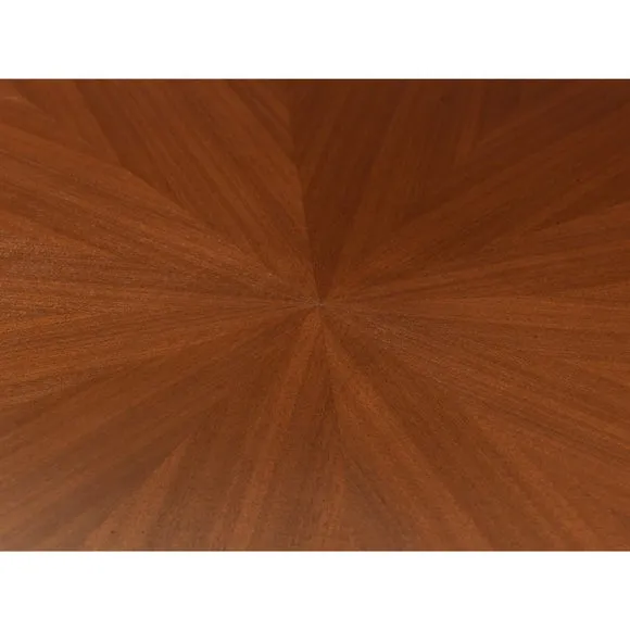 Huxley 4 Seater Round Dining Table, Walnut 3