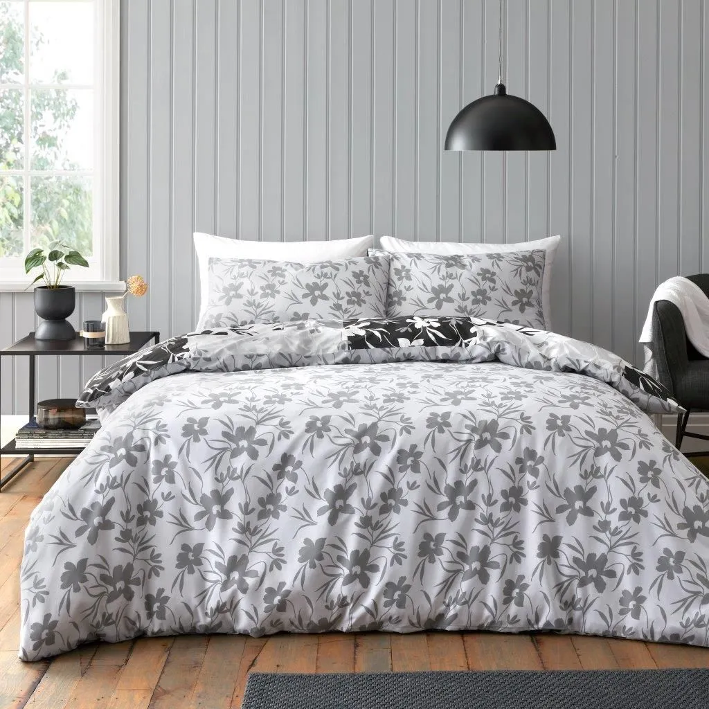 GAVENO CAVAILIA Jedda Printed Duvet Cover in Grey 2