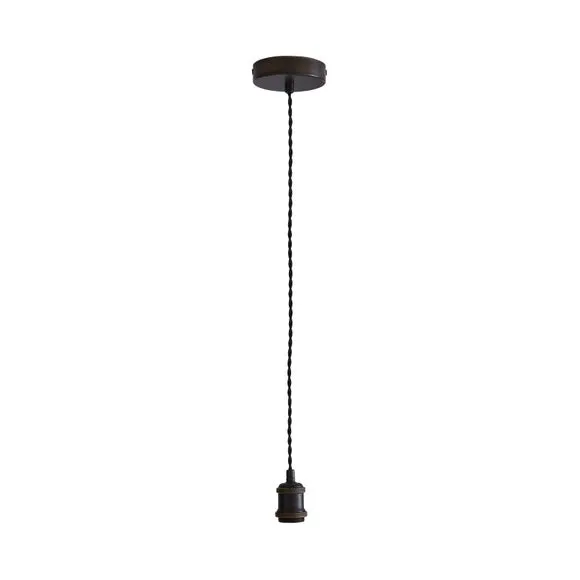 Return - Charlie Industrial Adjustable Pendant Flex Ceiling Light Cable 4