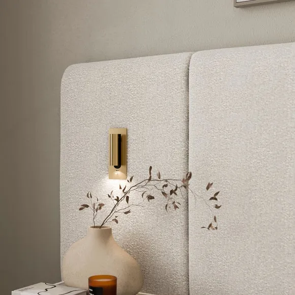 Oversized Ottoman Hotel Bed Frame, Boucle 5