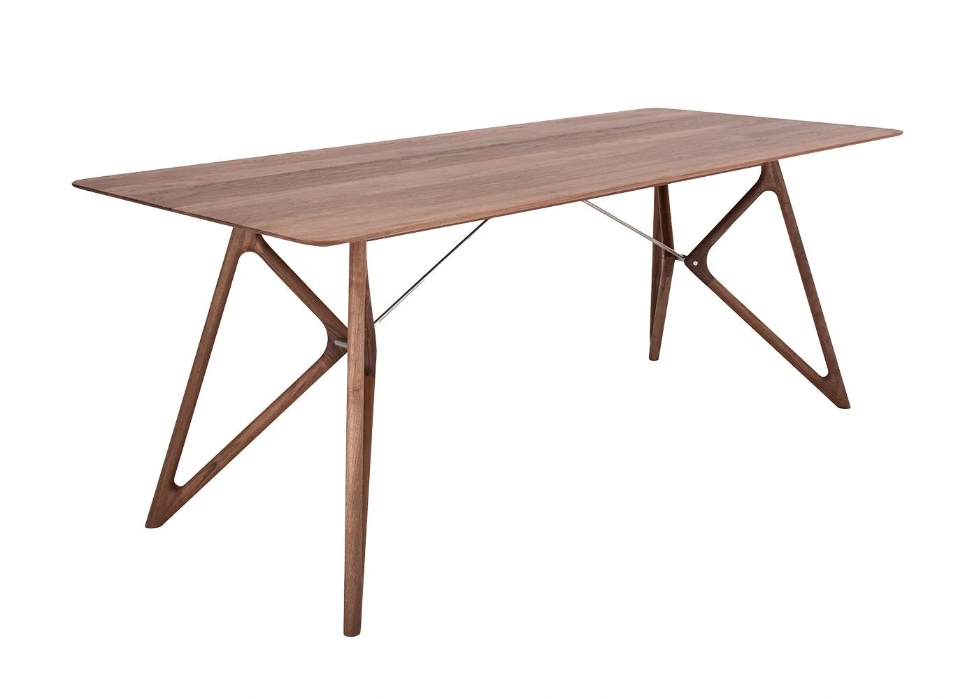 Gazzda Tink Dining Table Natural Oiled Walnut 160cm 1