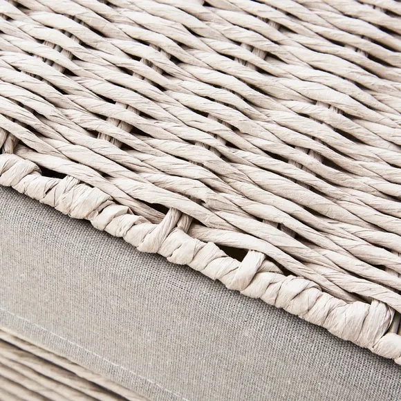 Purity Large Woven Storage Trunk 3