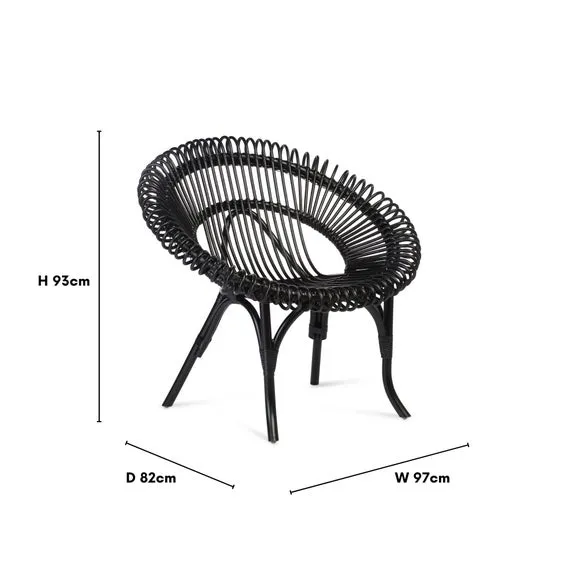 Desser Shanghai Rattan Chair 3