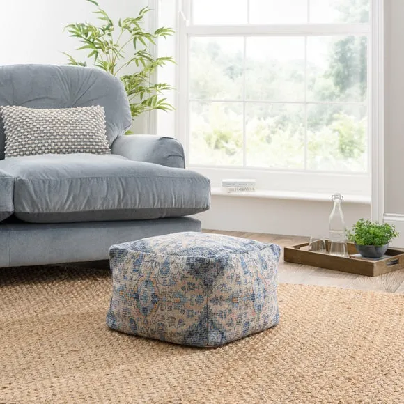 Moroccan Cube Pouffe 6