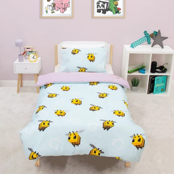 Minecraft Group Duvet Cover and Pillowcase Set 2